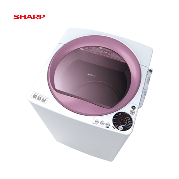 Sharp Mesin Cuci Top Loading 9 Kg - ES-M906P WR Merah